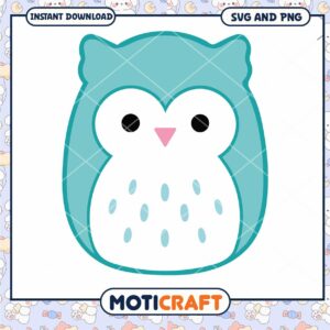 Cute Owl SVG PNG Instant Download