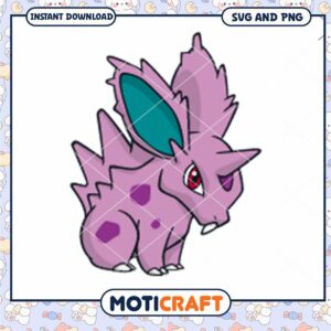 Cute Nidorino PNG Download, Perfect for Crafting Projects