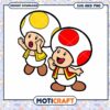 Cute Mushroom Characters for Instant Download, SVG and PNG Files