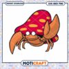 Cute Mushroom Crab SVG PNG Download 2 Cute Mushroom Crab SVG PNG Download