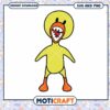 Cute monster character design, available in SVG and PNG formats