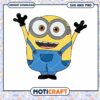 Cute Minion Character SVG and PNG Download, Perfect for Crafts