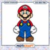 Cute Mario Character Illustration, perfect for crafting projects 2 Cute Mario Character Illustration, perfect for crafting projects