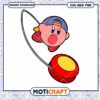 Cute Kirby Yo-Yo SVG and PNG download, perfect for crafts and designs 2 Cute Kirby Yo Yo SVG and PNG download, perfect for crafts and designs