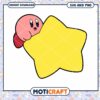 Cute Kirby Character with Star, Instant Download SVG PNG Image 2 Cute Kirby Character with Star, Instant Download SVG PNG Image