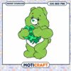 Cute Green Bear Holding Clovers, Instant Download SVG and PNG 1 Cute Green Bear Holding Clovers, Instant Download SVG and PNG