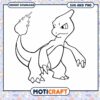 Cute dragon illustration for instant download, perfect for crafts