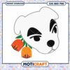 Cute dog face clipart design for crafts, instant download SVG PNG