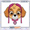 Cute Dog Character Illustration, Available in SVG and PNG Formats