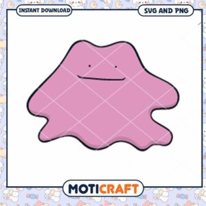Cute Ditto SVG PNG Instant Download