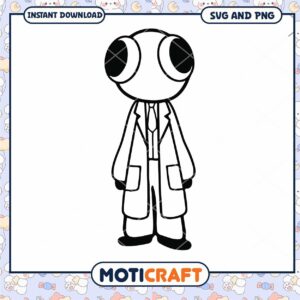 Cute Doctor SVG, Instant Download