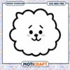 Cute Cloud Dog SVG PNG Instant Download