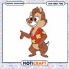 Cute chipmunk character design, download SVG and PNG files