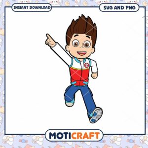 Cute character illustration instant download, available in SVG and PNG