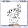 Cute character coloring page download, ideal for kids activities