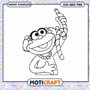 Cute character coloring page download, ideal for kids activities