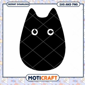 Cute Cat SVG, PNG Instant Download