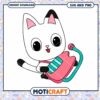 Cute Cat Character Illustration, Available as SVG and PNG Download