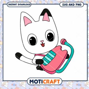 Cute Cat Character Illustration, Available as SVG and PNG Download