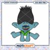 Cute cartoon troll character digital download, available as SVG and PNG 2 Cute cartoon troll character digital download, available as SVG and PNG