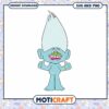 Cute cartoon troll character, available as SVG and PNG files 2 Cute cartoon troll character, available as SVG and PNG files