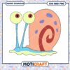 Cute cartoon snail illustration for instant download, available in SVG and PNG formats 1 Cute cartoon snail illustration for instant download, available in SVG and PNG formats