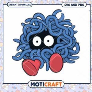 Cute cartoon monster PNG for instant download, ideal for crafts and printing
