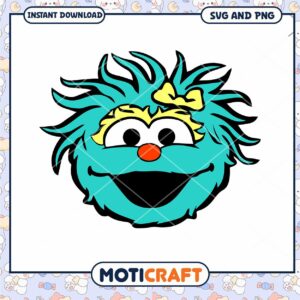 Cute cartoon monster illustration, perfect for kids projects and crafts