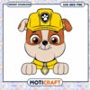Cute cartoon dog with yellow hat, instant download SVG PNG files 1 Cute cartoon dog with yellow hat, instant download SVG PNG files