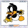 Cute cartoon duck character with toy car, instant download SVG PNG 2 Cute cartoon duck character with toy car, instant download SVG PNG