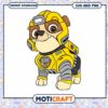 Cute cartoon dog in yellow armor, download SVG and PNG files 2 Cute cartoon dog in yellow armor, download SVG and PNG files