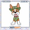 Cute cartoon dog illustration for kids projects, available as SVG and PNG 1 Cute cartoon dog illustration for kids projects, available as SVG and PNG
