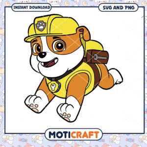 Cute cartoon dog character, perfect for kids projects and designs
