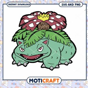 Cute cartoon dinosaur design for crafts, available in SVG and PNG format