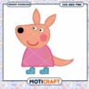 Cute cartoon character design, download available in PNG and SVG
