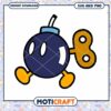 Cute cartoon bomb character design, perfect for kids projects