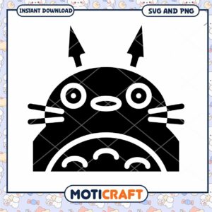 Cute cartoon animal design for instant download, perfect for crafts
