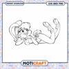 Cute Bunny Character Line Art, perfect for DIY projects and crafts 2 Cute Bunny Character Line Art, perfect for DIY projects and crafts