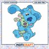 Cute Blue Dog with Green Toy, Instant Download SVG and PNG 1 Cute Blue Dog with Green Toy, Instant Download SVG and PNG