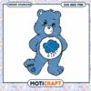 Cute blue bear illustration, available in SVG and PNG formats