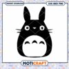 Cute Black Totem Design for Downloads, Ideal for Crafts and Decor