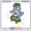 Cute Bear Skateboarding Design, Instant Download SVG and PNG 2 Cute Bear Skateboarding Design, Instant Download SVG and PNG