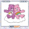 Cute Bear Friends on a Cloud, Instant Download SVG and PNG File