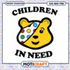 Cute bear design for children in need, perfect for digital use 1 Cute bear design for children in need, perfect for digital use