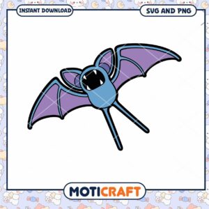 Cute Bat SVG Instant Download