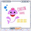 Cousin Shark Clipart for Fun Projects, Instant Download SVG PNG