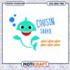 Cousin Shark illustration for kids, perfect for fun designs and crafts 1 Cousin Shark illustration for kids, perfect for fun designs and crafts