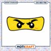 Cool Yellow Mask SVG Clipart for Crafts and Designs Download 2 Cool Yellow Mask SVG Clipart for Crafts and Designs Download