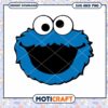 Cookie Monster SVG, PNG Instant Download 2 Cookie Monster SVG, PNG Instant Download
