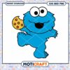 Cookie Monster PNG design, perfect for fun digital projects 2 Cookie Monster PNG design, perfect for fun digital projects